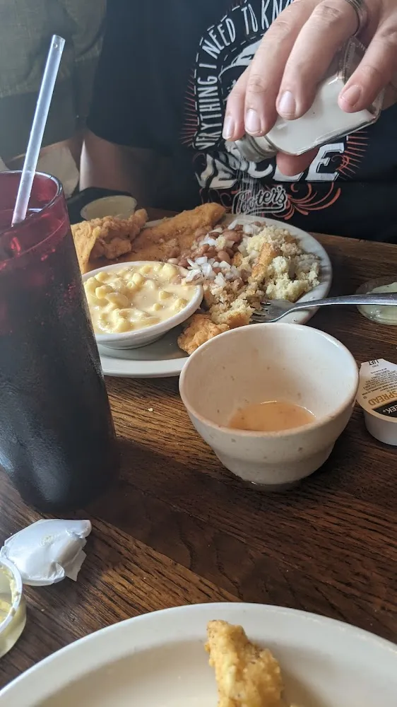 Catfish and Soup Beans